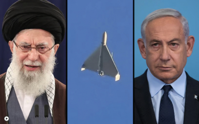 Іран атакував Ізраїль десятками “шахедів” та крилатими ракетами, рашисти паралельно атакували “Шахедами” Україну (відео)